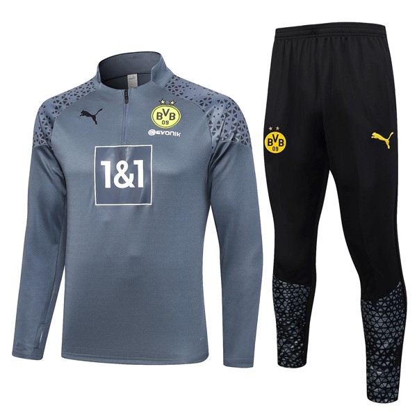 Sudadera De Training Borussia Dortmund 2024 Gris